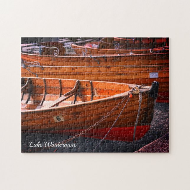 Windermere The Lake District Boote Puzzle (Horizontal)