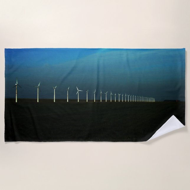 Windfarm btcna strandtuch (Vorderseite)