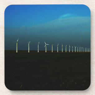 Windfarm-Küste Getränkeuntersetzer