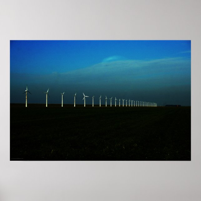 Windfarm-Wapcchposter Poster (Vorne)