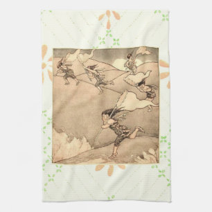 Windfeen fangen Wind Handtuch