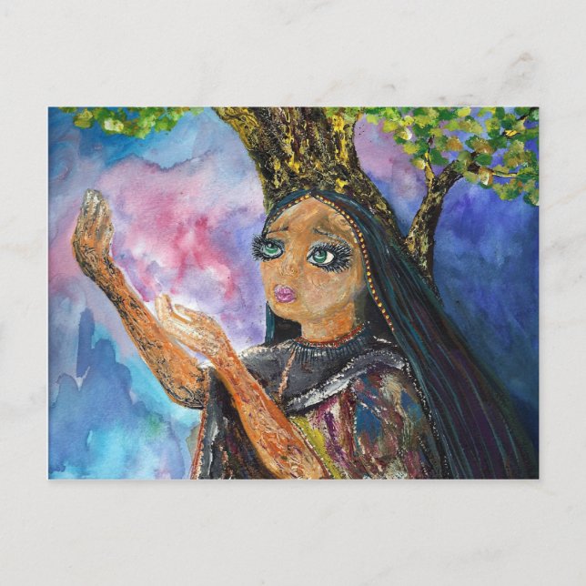 Windflüster Postkarte (Vorderseite)