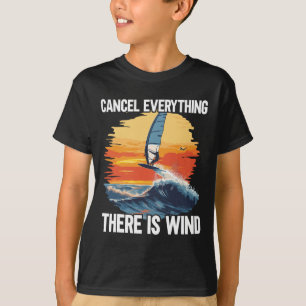 Windfoiling-Board gibt es Wind Wing Foil Surfen T-Shirt