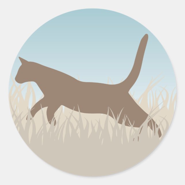 Windgeschwindigkeit Runder Aufkleber (Vorderseite)