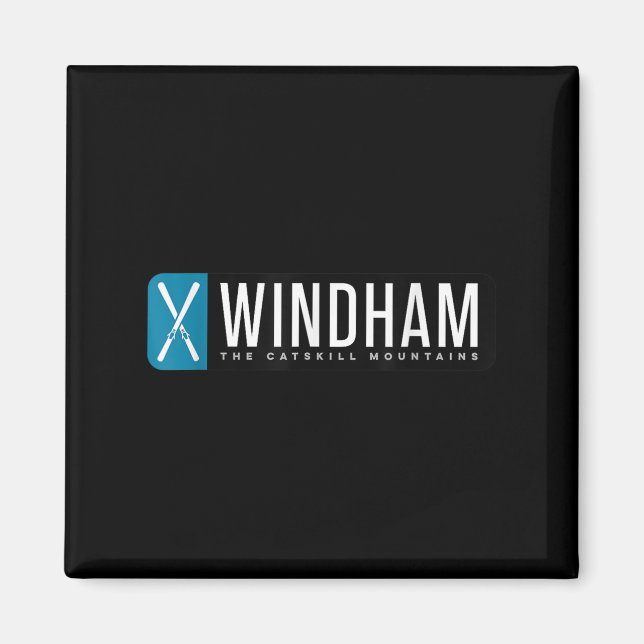 Windham Mountain Ski  Magnet (Vorne)