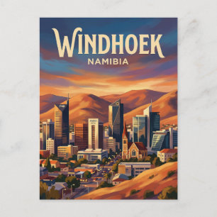 Windhoek Independence Avenue Namibia Postkarte