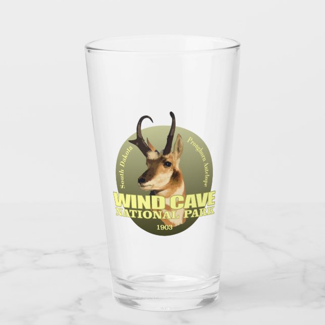 Windhöhle NP (Pronghorn) WT Glas (Vorderseite)