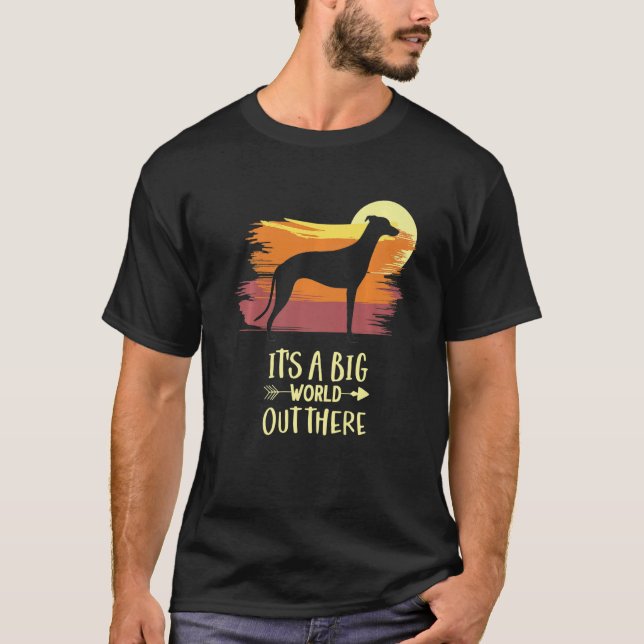 Windhound Hunde Hunde Rasse 1 T-Shirt (Vorderseite)