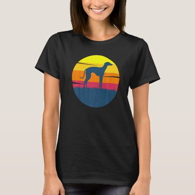Windhound-Hunde-Hunde-Rasse 2 T-Shirt (Vorderseite)