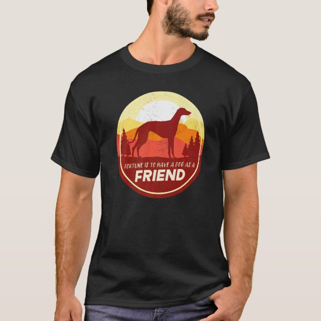 Windhound-Hunde-Hunde-Rasse 8 T-Shirt (Vorderseite)