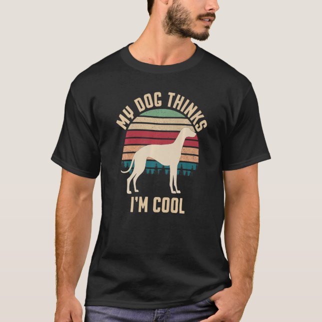 Windhound-Hunde-Hunde T-Shirt (Vorderseite)