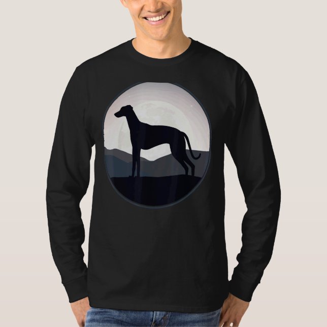 Windhound Retro 15 T-Shirt (Vorderseite)