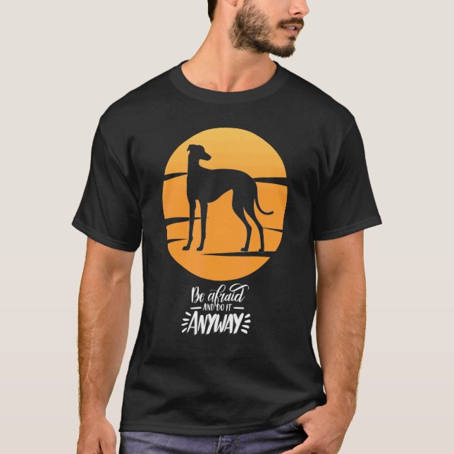 Windhound Retro 4 T-Shirt (Vorderseite)