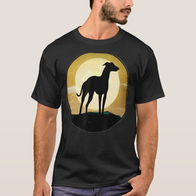 Windhound Retro T-Shirt (Vorderseite)
