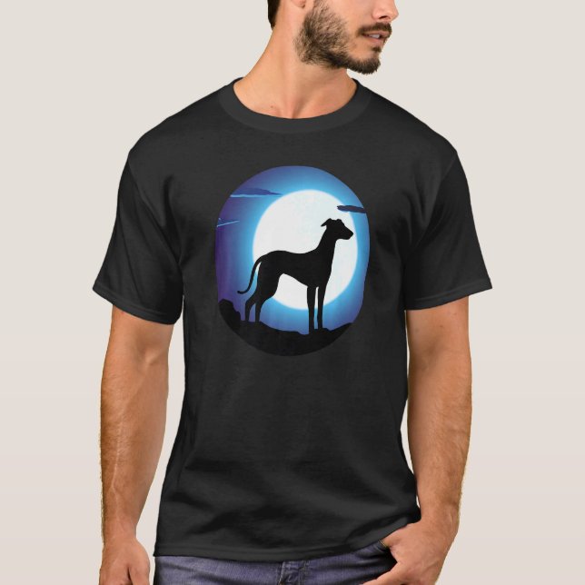 Windhound Retro T-Shirt (Vorderseite)