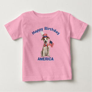 Windhund (2u) Patriotisches Kinder-T-Shirt Baby T-shirt