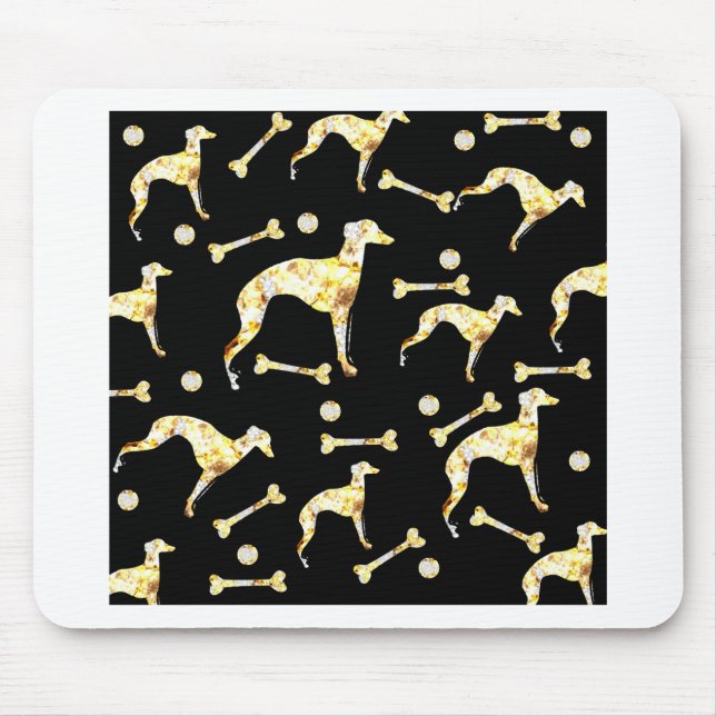 WINDHUND BLING MOUSEPAD (Vorne)