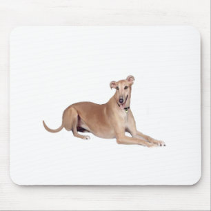 Windhund (flach, unten) mousepad