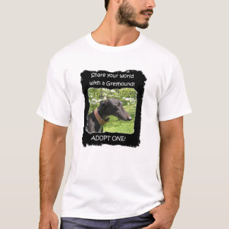 Windhund-Frühling T-Shirt