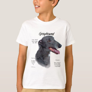 Windhund-Geschichtsentwurf T-Shirt