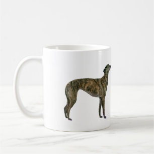 Windhund (getigert) tasse