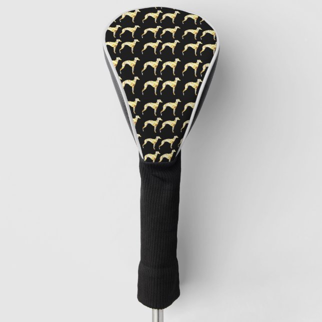 Windhund   golf headcover (Vorderseite)