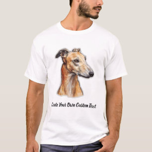 Windhund Hund Erstellen Sie Ihren eigenen benutzer T-Shirt