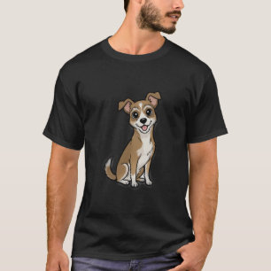 Windhund-Illustration T-Shirt