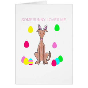 Windhund-Kitz Somebunny Lieben ich