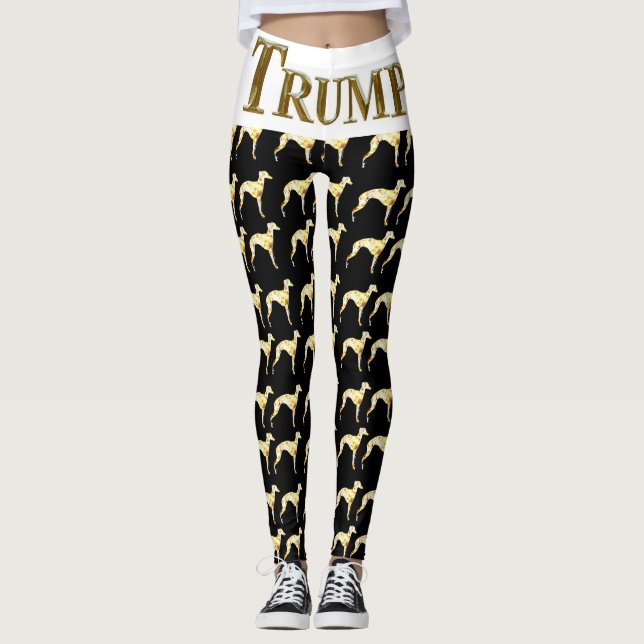 Windhund Leggings (Vorderseite)