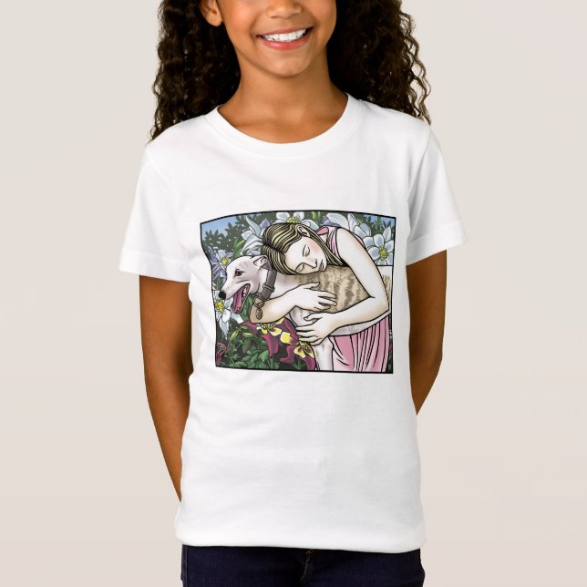 Windhund-Liebhaber T-Shirt (Vorderseite)