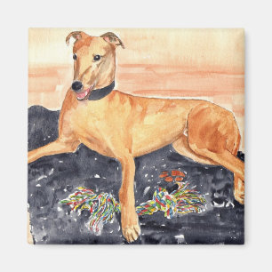 Windhund-Magnet Magnet