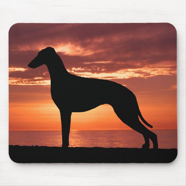Windhund Mousepad (Vorne)