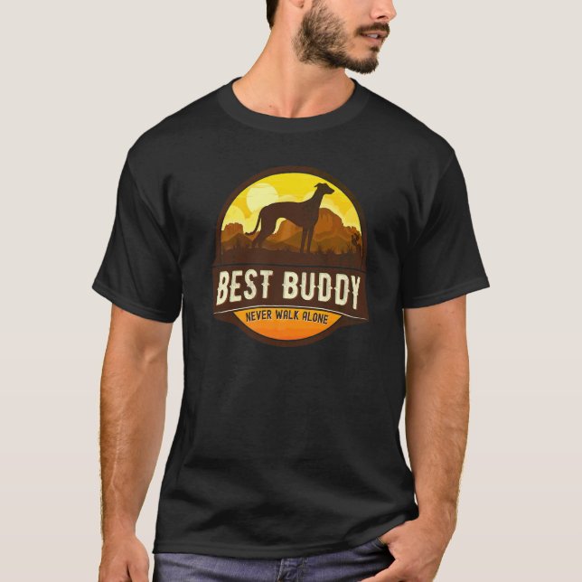 Windhund-Rasse Greyhound  10 T-Shirt (Vorderseite)