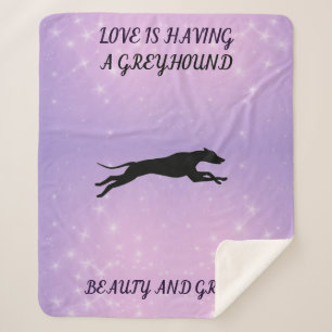 Windhund Sherpa Decke. Sherpadecke