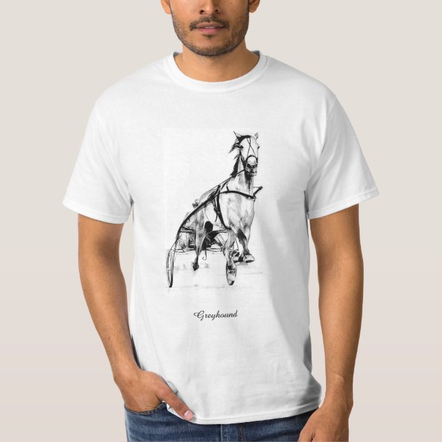 Windhund-Shirt T-Shirt (Vorderseite)