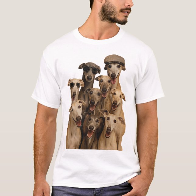 Windhund T-Shirt (Vorderseite)