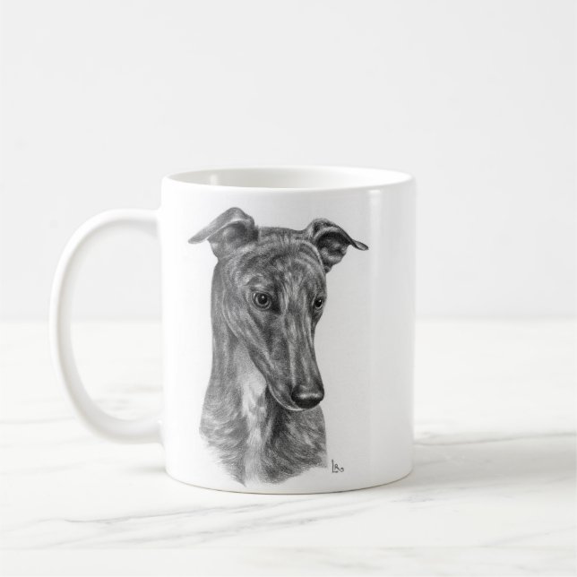 Windhund Tasse (Links)
