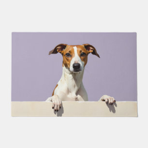 Windhund-Türmatte Kunst Fußmatte