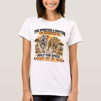 Windhund und Gepard T-Shirt