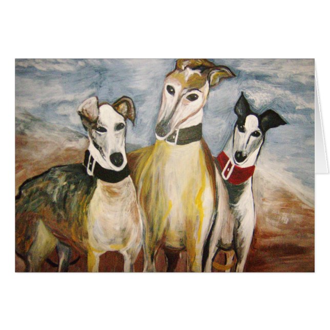 Windhunde (Vorderseite (Horizontal))