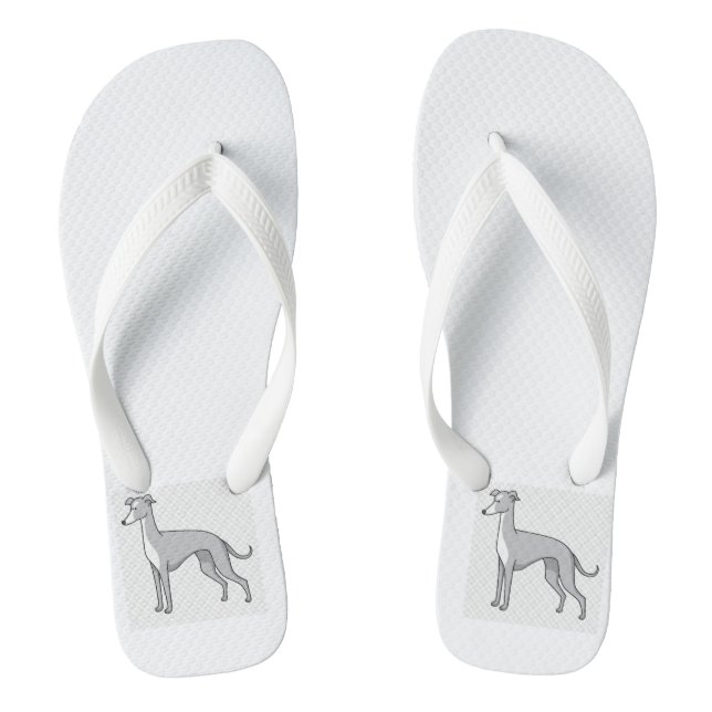 Windhunde Flip Flops (Fußbett)