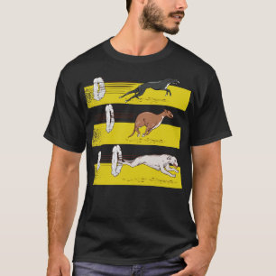 Windhunde laufen T-Shirt