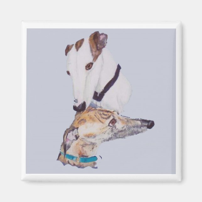 Windhundmagnet Magnet (Vorne)