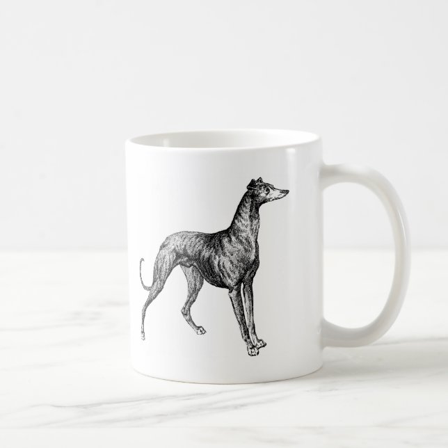 Windhundware Kaffeetasse (Rechts)