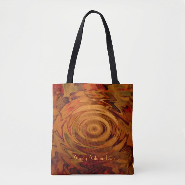 Windige Herbsttag-Tasche (Vorderseite)