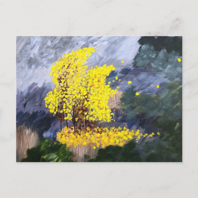 Windige Postkarte (Vorderseite)
