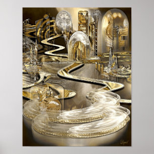 Winding Jackson (Print) Poster