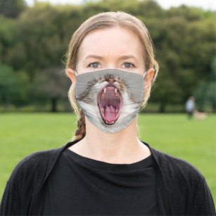 Windkatze Mund-Nasen-Maske Aus Stoff