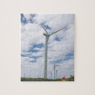 Windkraftanlage Carne Wexford Irland. Puzzle